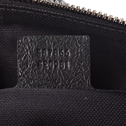 Gucci Fluffy Calfskin Morpheus Convertible Backpack Black 7 of 9