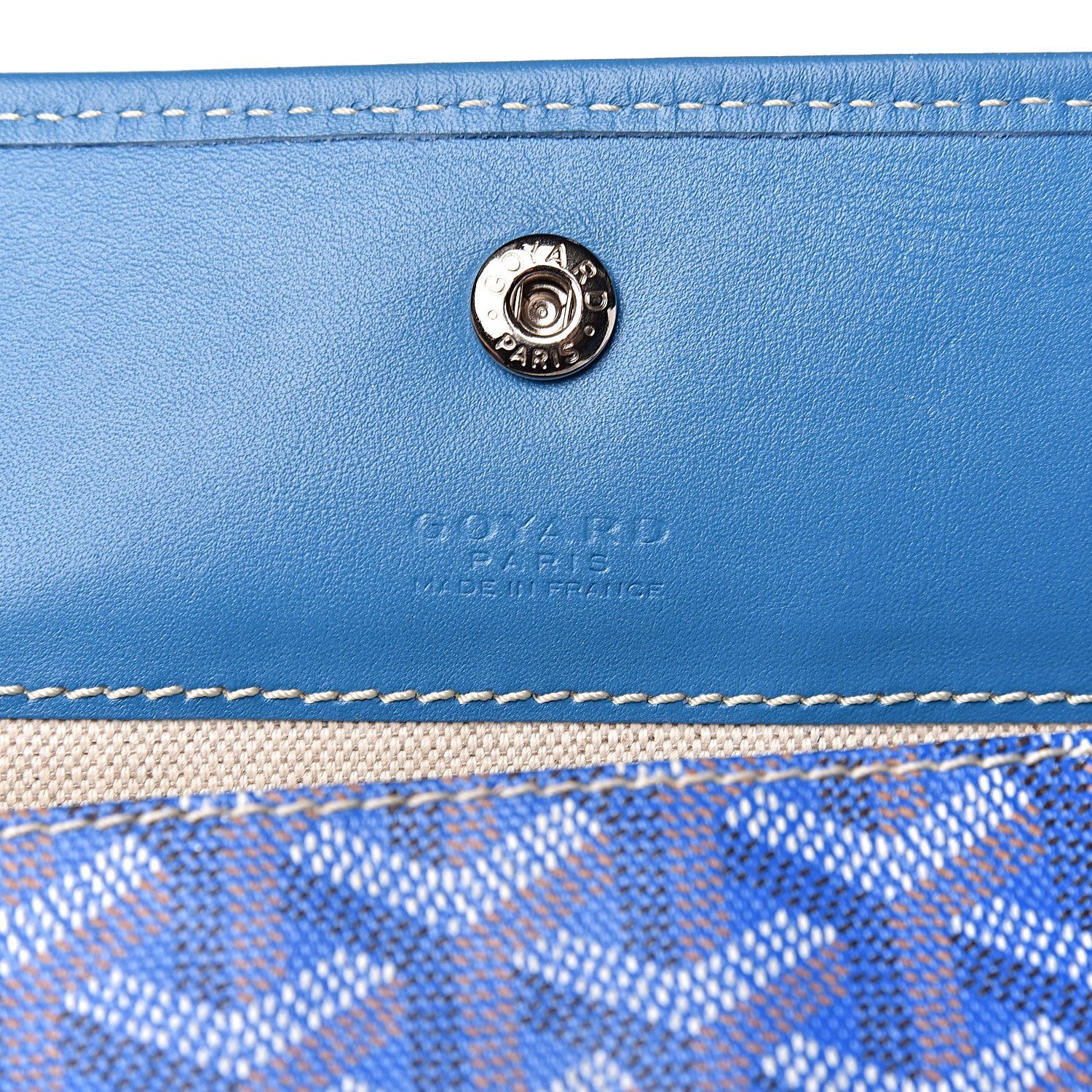 Goyard Goyardine Saint Louis PM Sky Blue 9 of 19