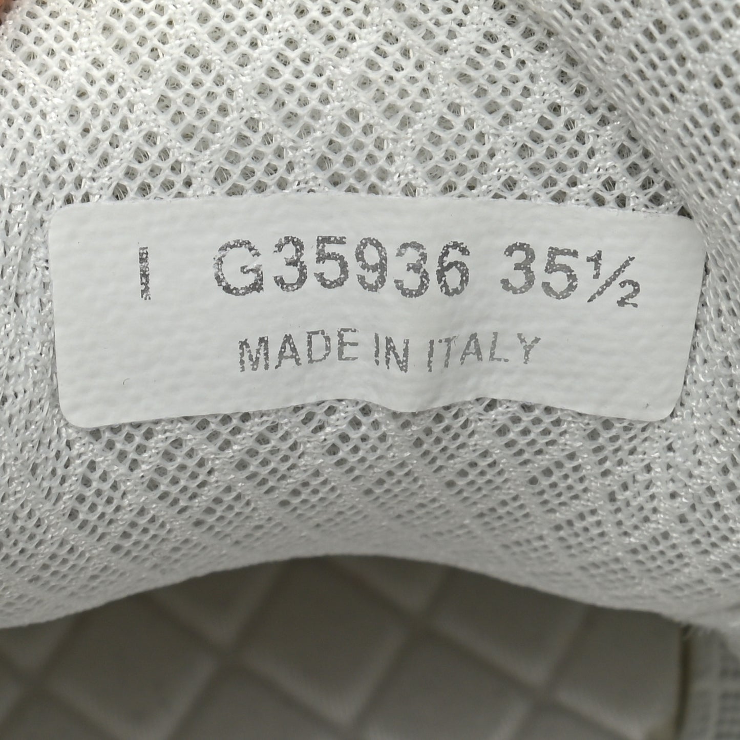 Sequin CC Sneakers 35.5 White