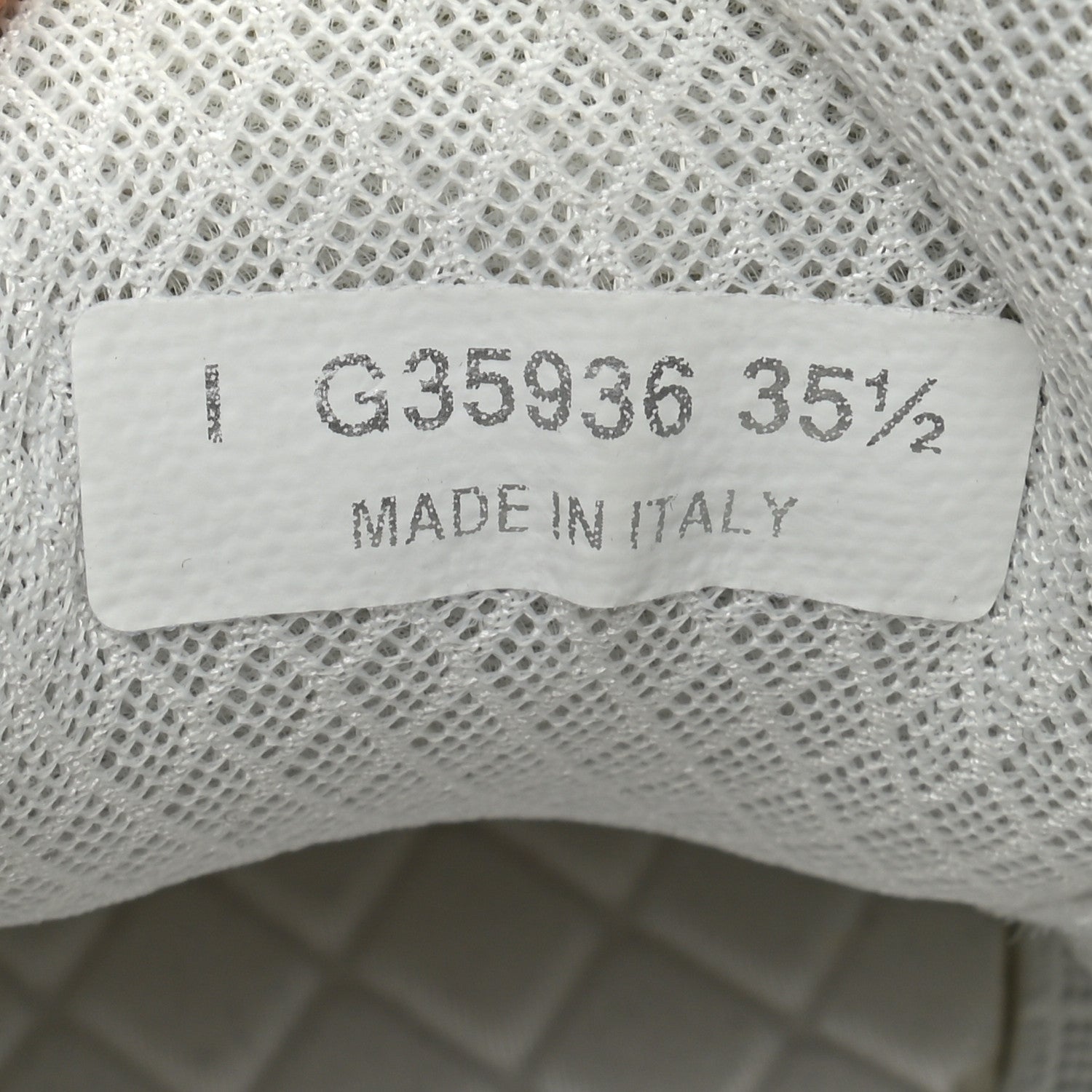 Chanel Sequin CC Sneakers 35.5 White 7 of 7