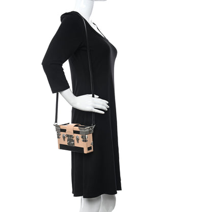 Louis Vuitton Calfskin Temple Petite Malle 2 of 10
