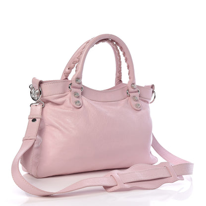 Balenciaga Agneau Giant 12 Silver Hardware Town Rose Poudre Rose Petunia 3 of 10