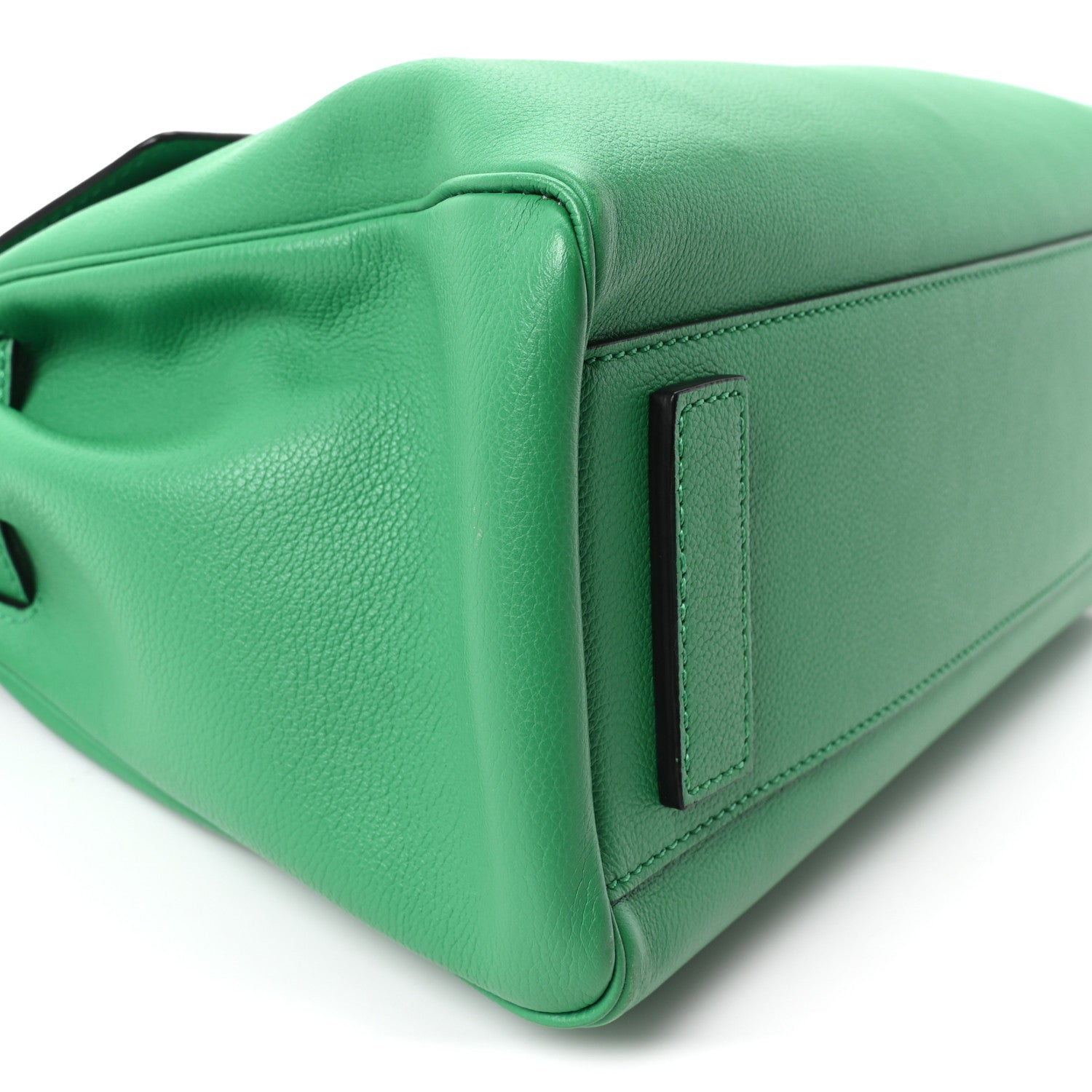 Versace Calfskin Large La Medusa Bag Bright Green 8 of 9
