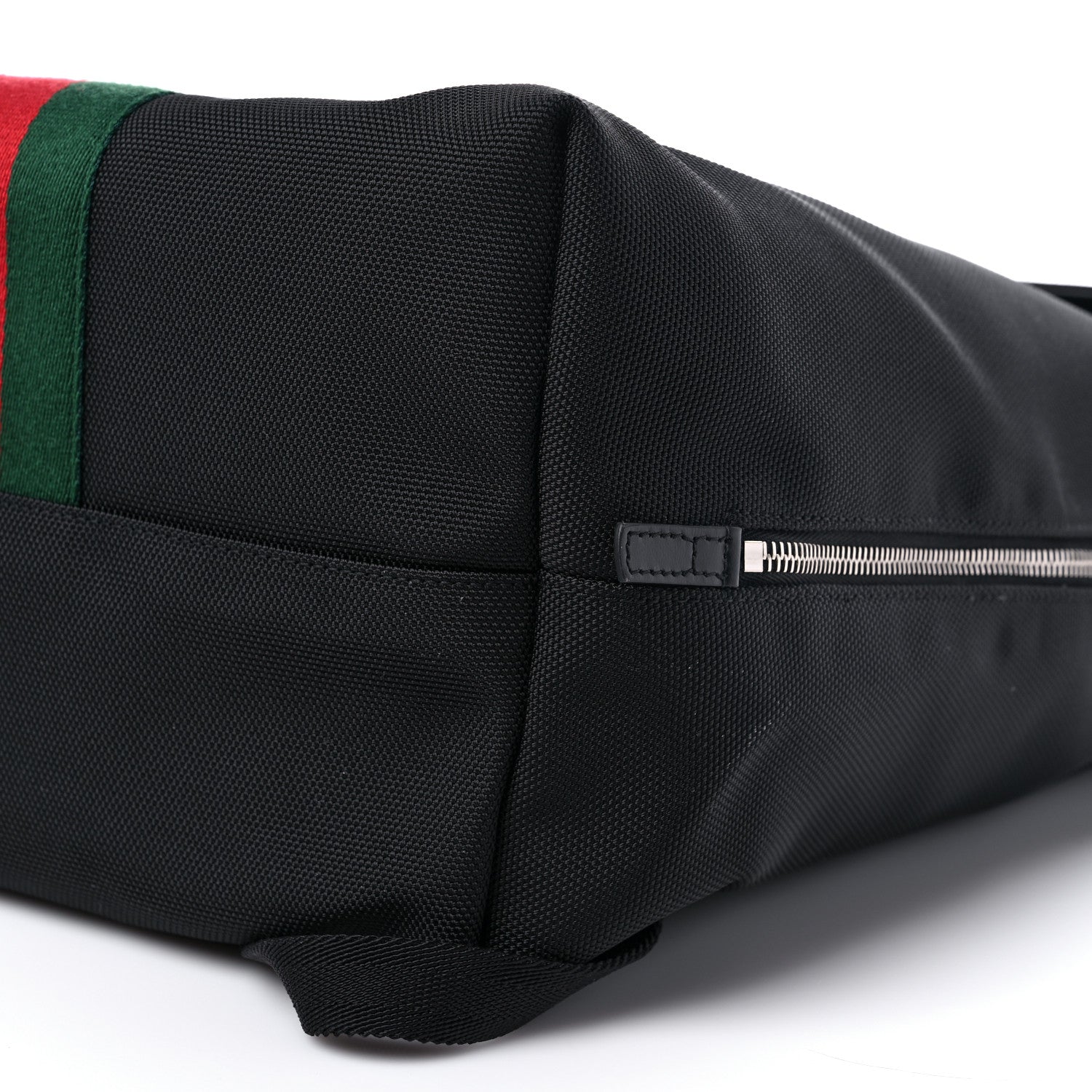 Gucci Techno Canvas Web Single Buckle Backpack Black 8 of 8