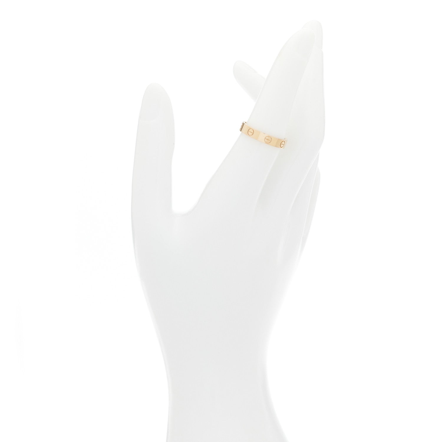 Cartier 18K Pink Gold 3.5mm LOVE Wedding Band Ring 53 6.25 3 of 10