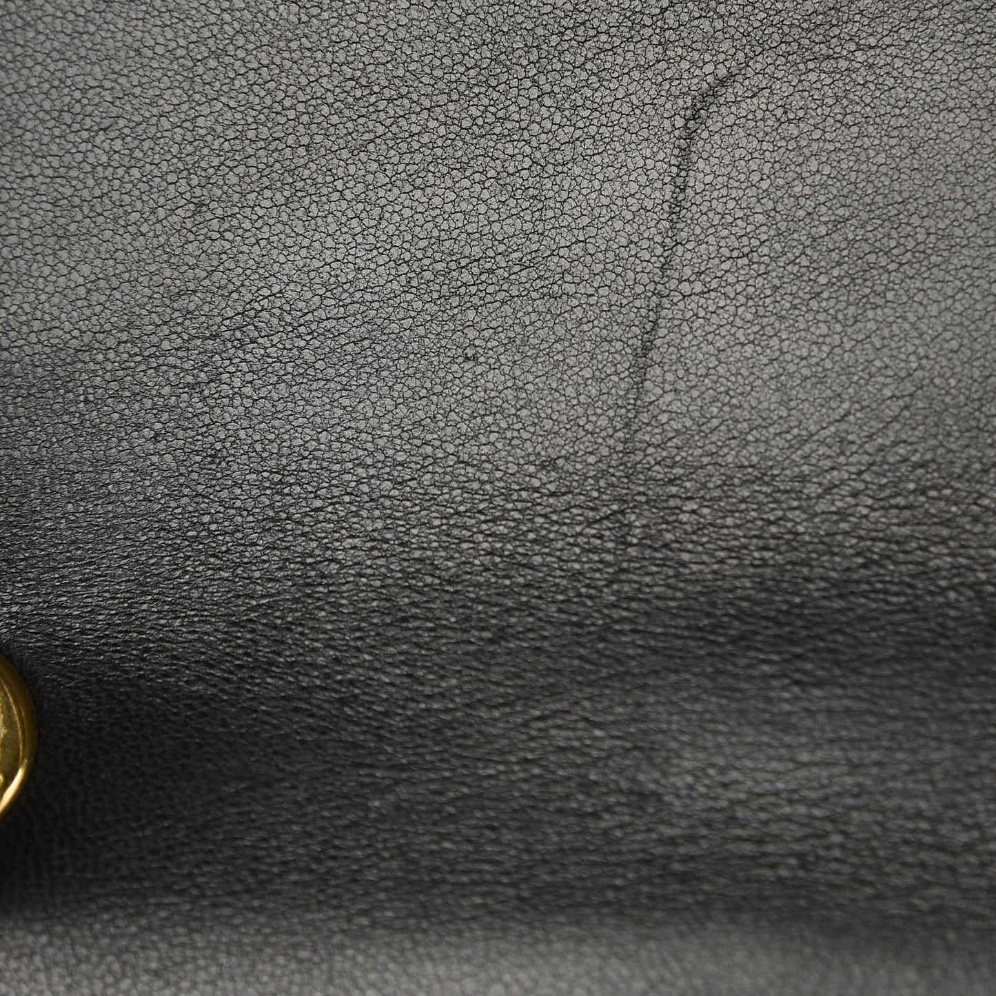 Lambskin Matelasse Monogram Medium Vicky Chain Bag Black