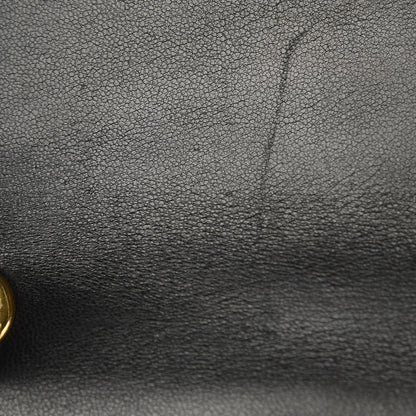 Saint Laurent Lambskin Matelasse Monogram Medium Vicky Chain Bag Black 11 of 11