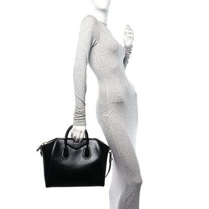 Givenchy Shiny Lord Calfskin Medium Antigona Black 2 of 10