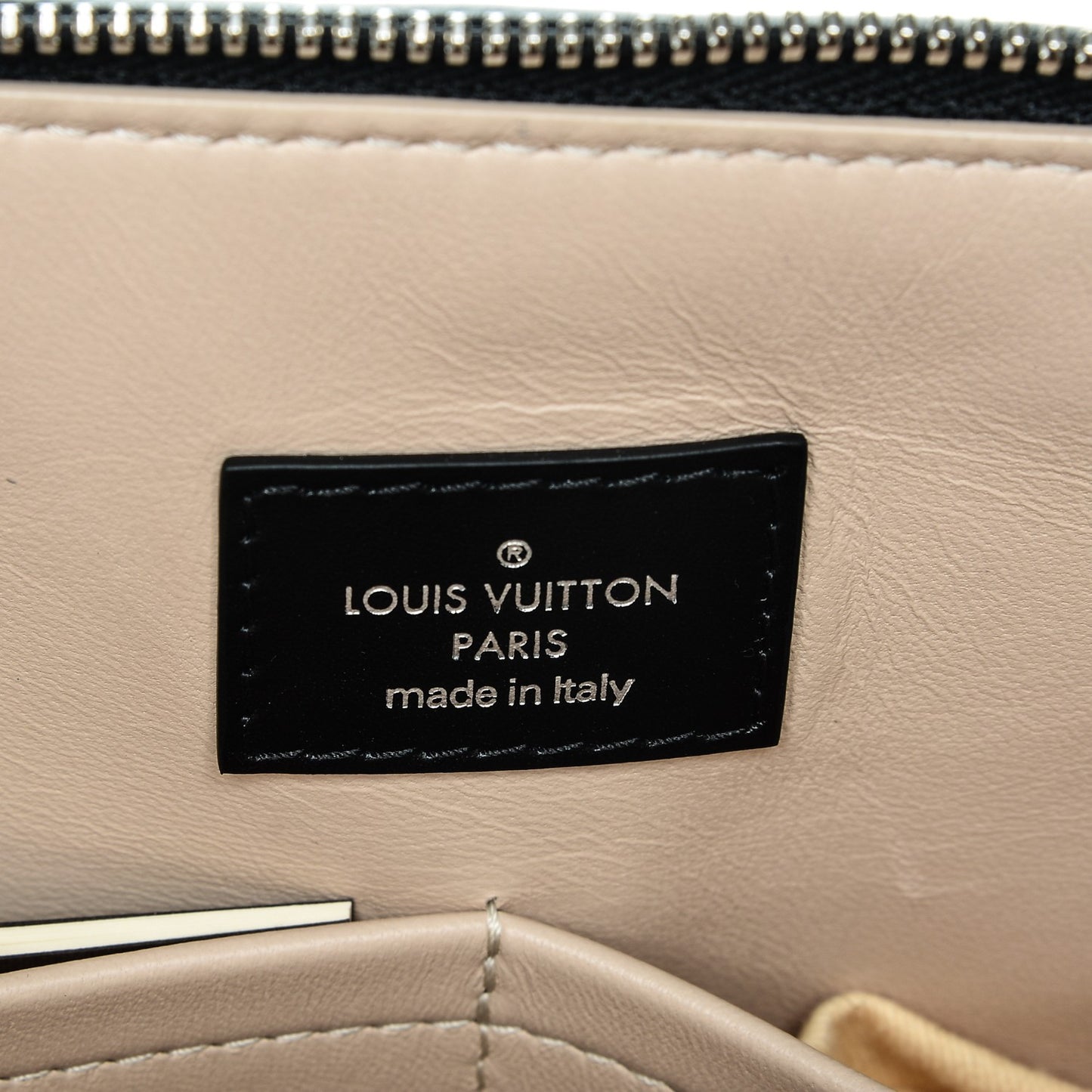 Lambskin Studded Malletage Alma PM Black