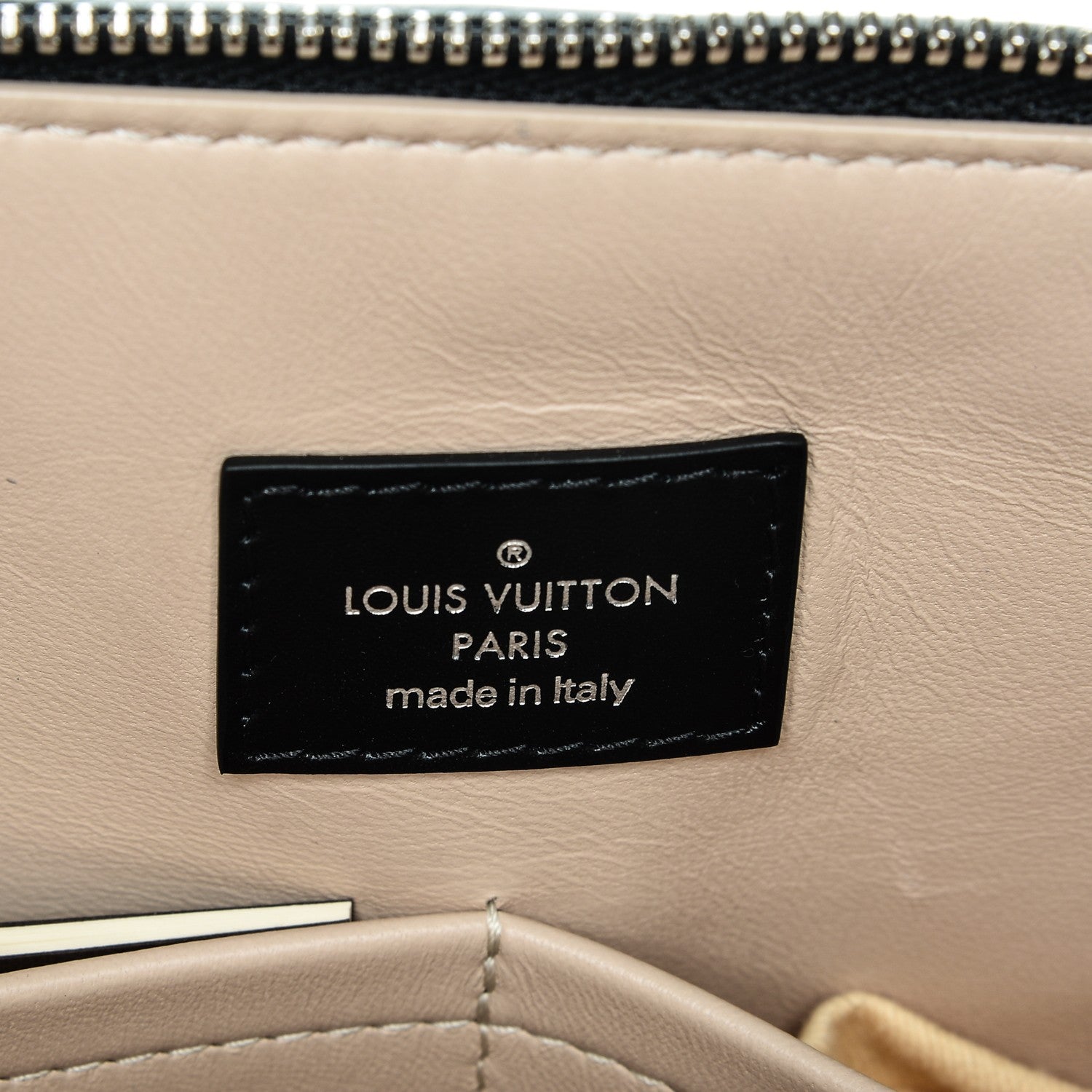 Louis Vuitton Lambskin Studded Malletage Alma PM Black 6 of 6
