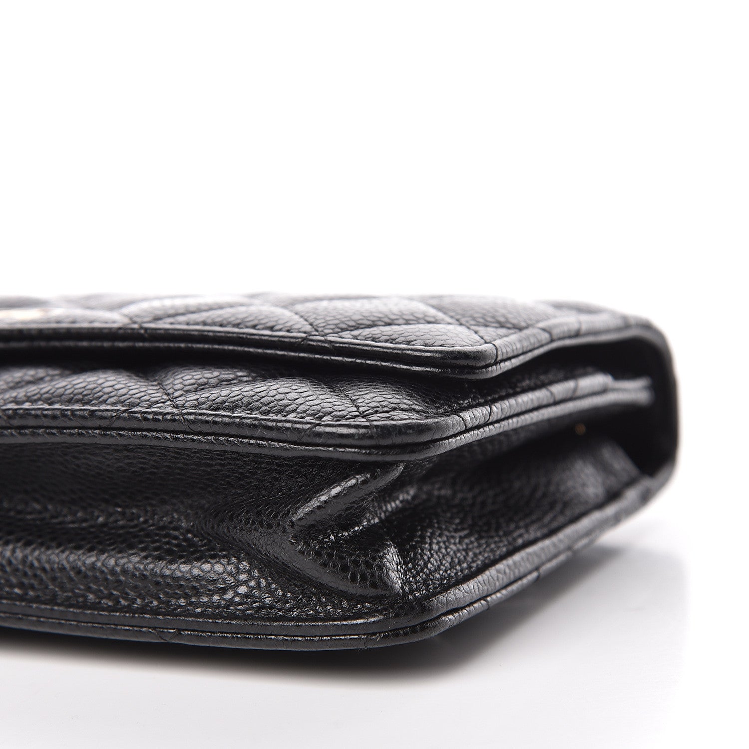 Chanel Caviar Quilted Wallet On Chain WOC Black 7 of 12