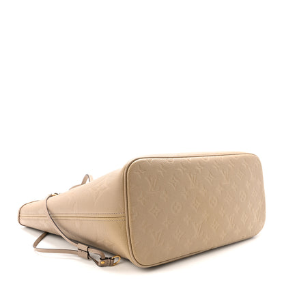 Louis Vuitton Empreinte Monogram Giant Neverfull MM Tourterelle 5 of 10