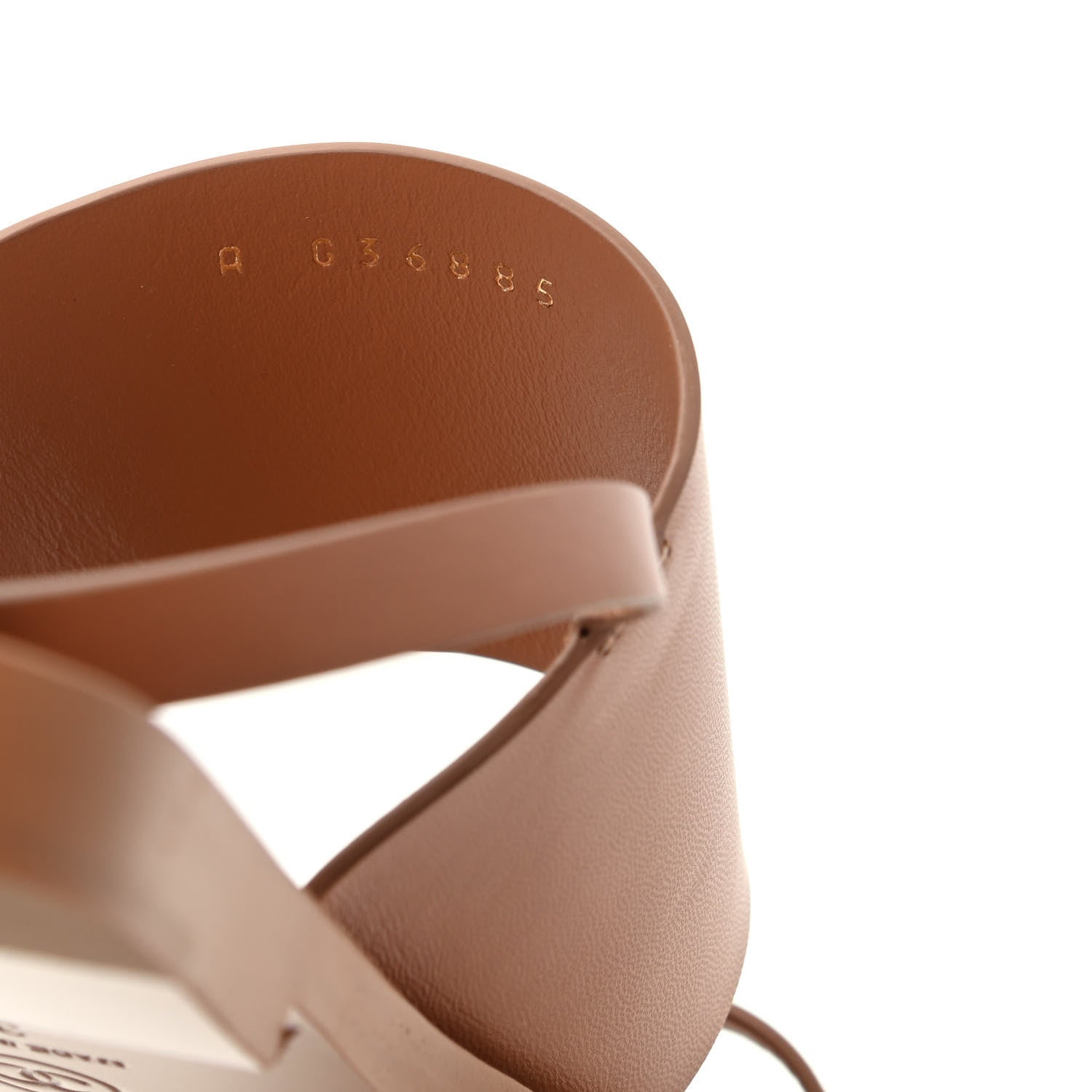 Chanel Goatskin CC Sandals 39 Brown 10 of 11