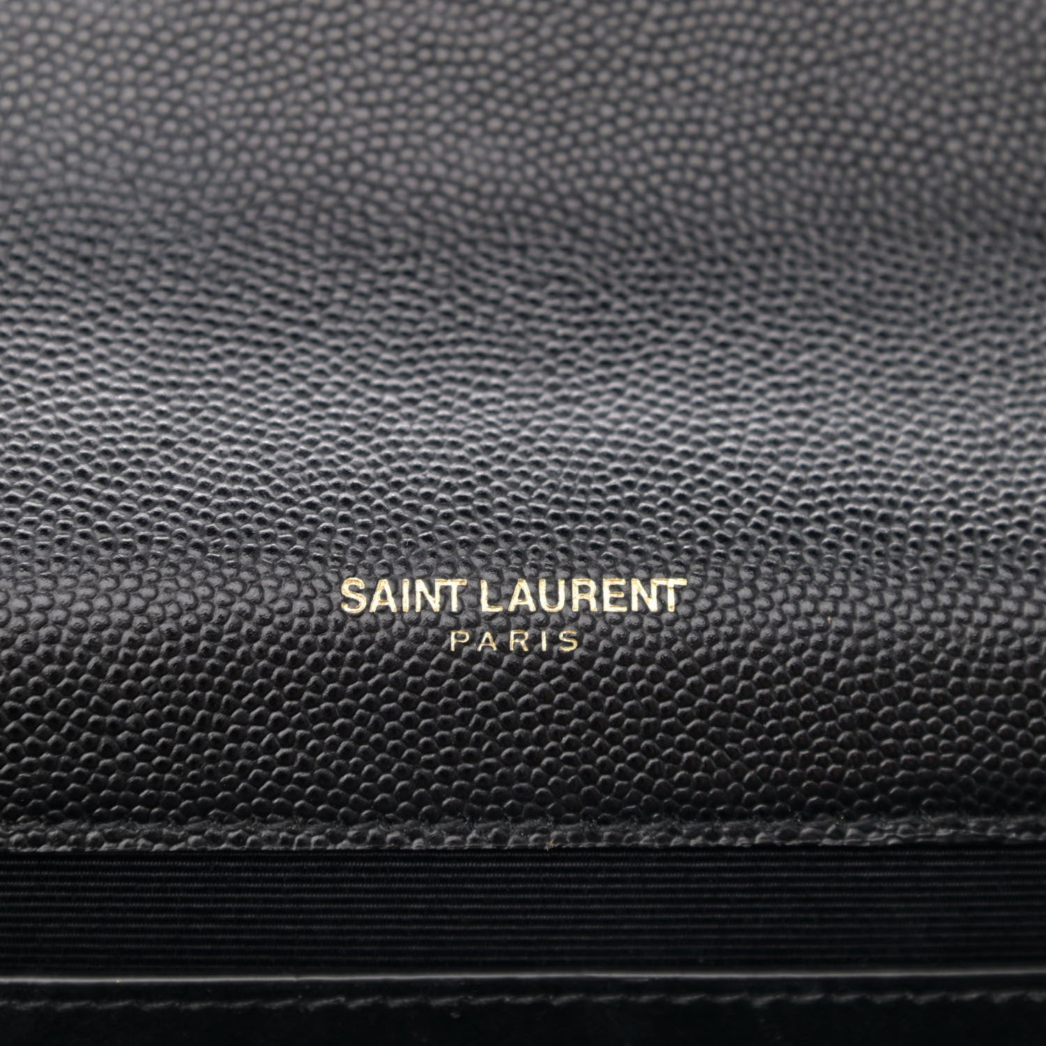 Saint Laurent Grain De Poudre Small Classic Monogram Kate Tassel Satchel Black 7 of 12