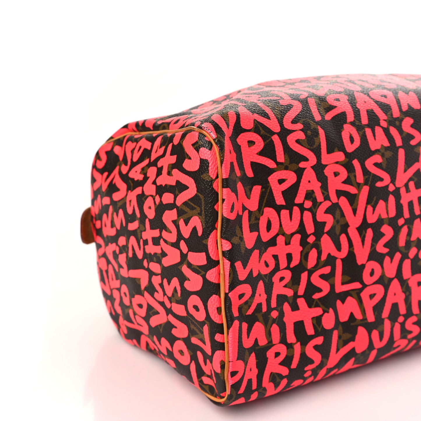 Monogram Graffiti Speedy 30 Fuchsia