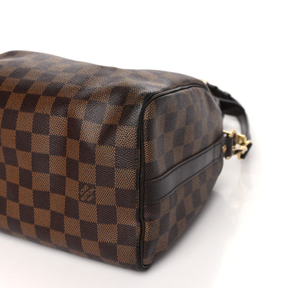 Louis Vuitton Damier Ebene Speedy Bandouliere 25 9 of 17