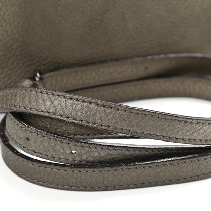 Gucci Metallic Pebbled Calfskin Small Soho Disco Bag Sasso 20 of 20