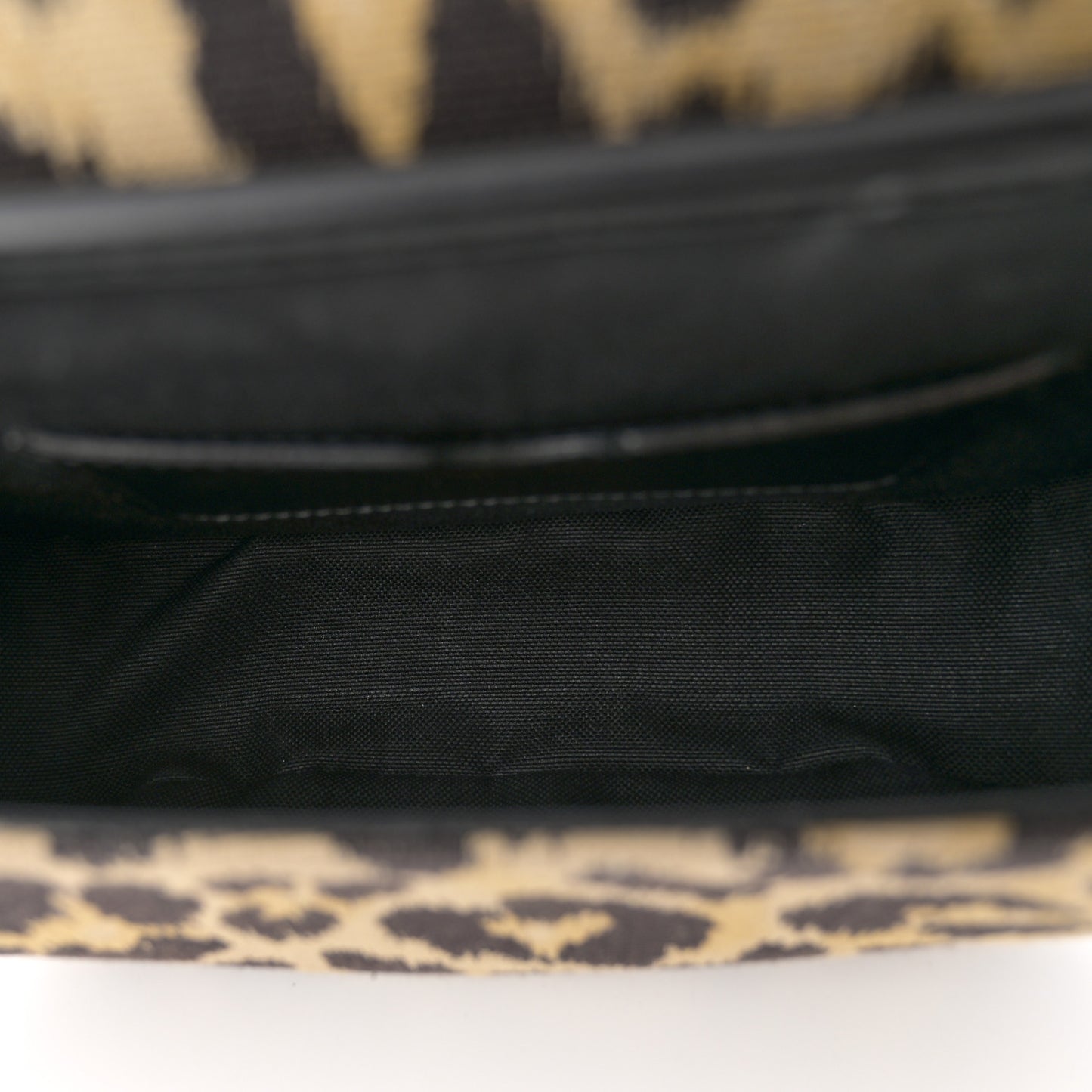 Canvas Mizza Embroidered Medium Bobby Flap Beige Multicolor