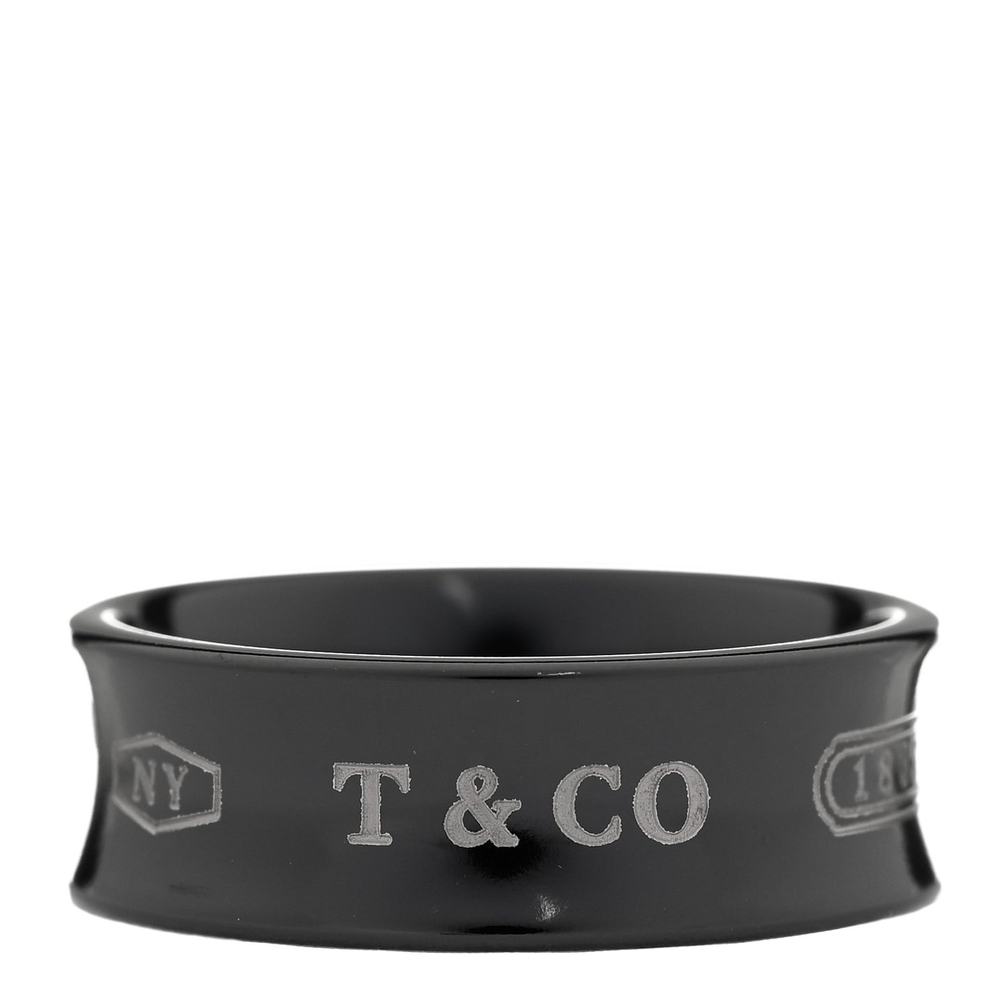Titanium 1837 Band Ring 56 7.5