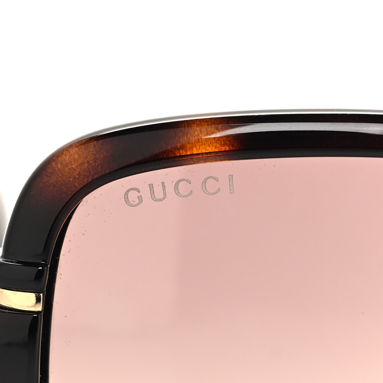 Gucci Acetate Interlocking G Square Sunglasses GG1066S Tortoise 7 of 8