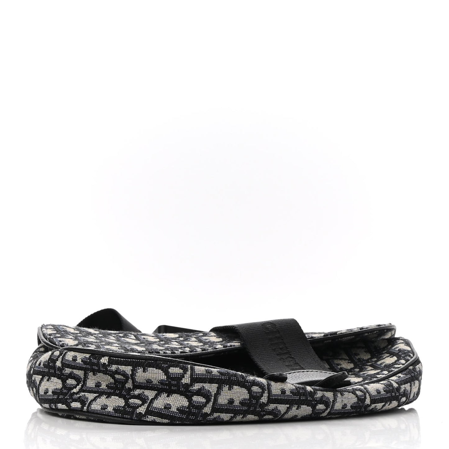 Oblique Mens Saddle Bag Blue