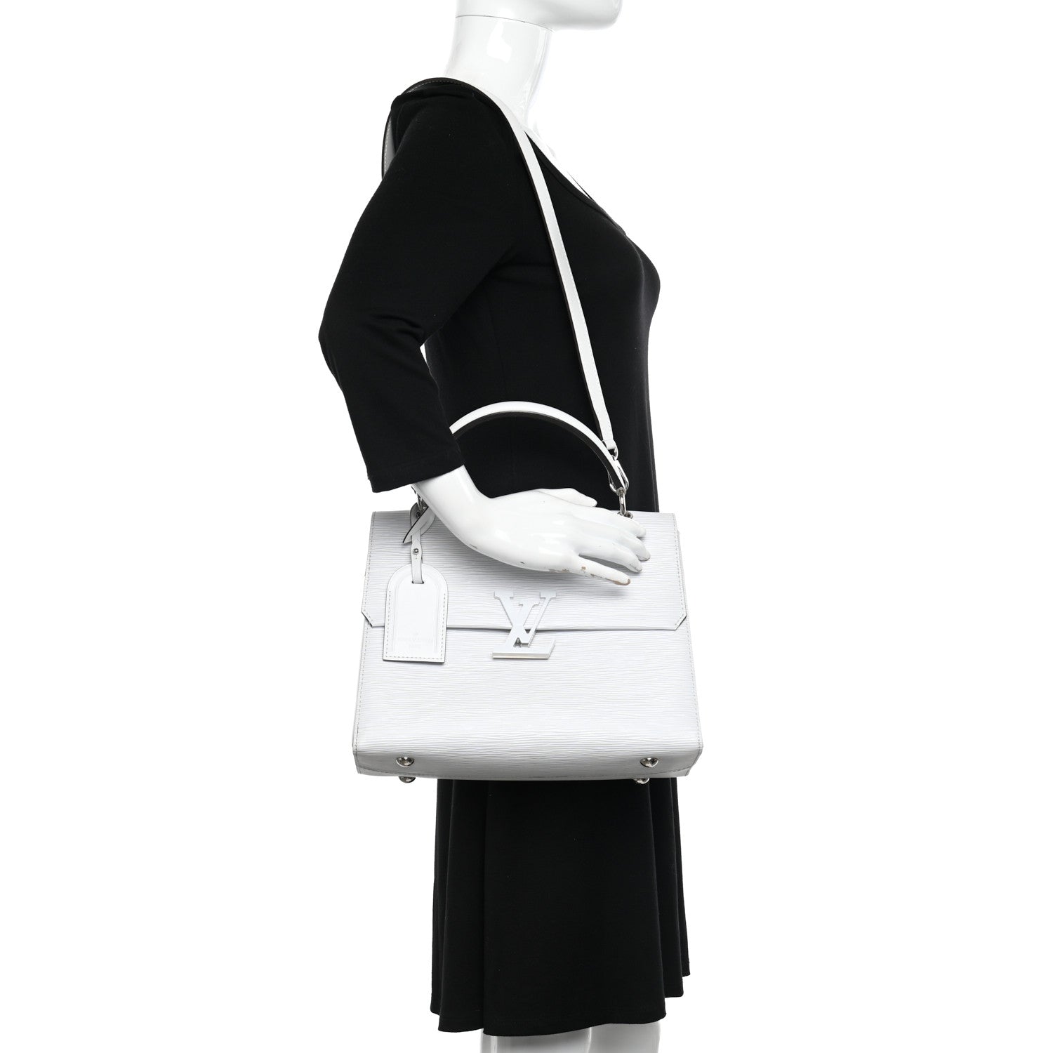 Louis Vuitton Epi Grenelle MM White 2 of 14
