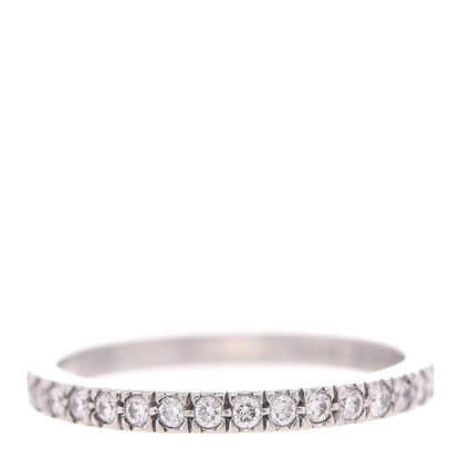 Tiffany Platinum Diamond Novo Half Circle Ring 54.5 7 1 of 4