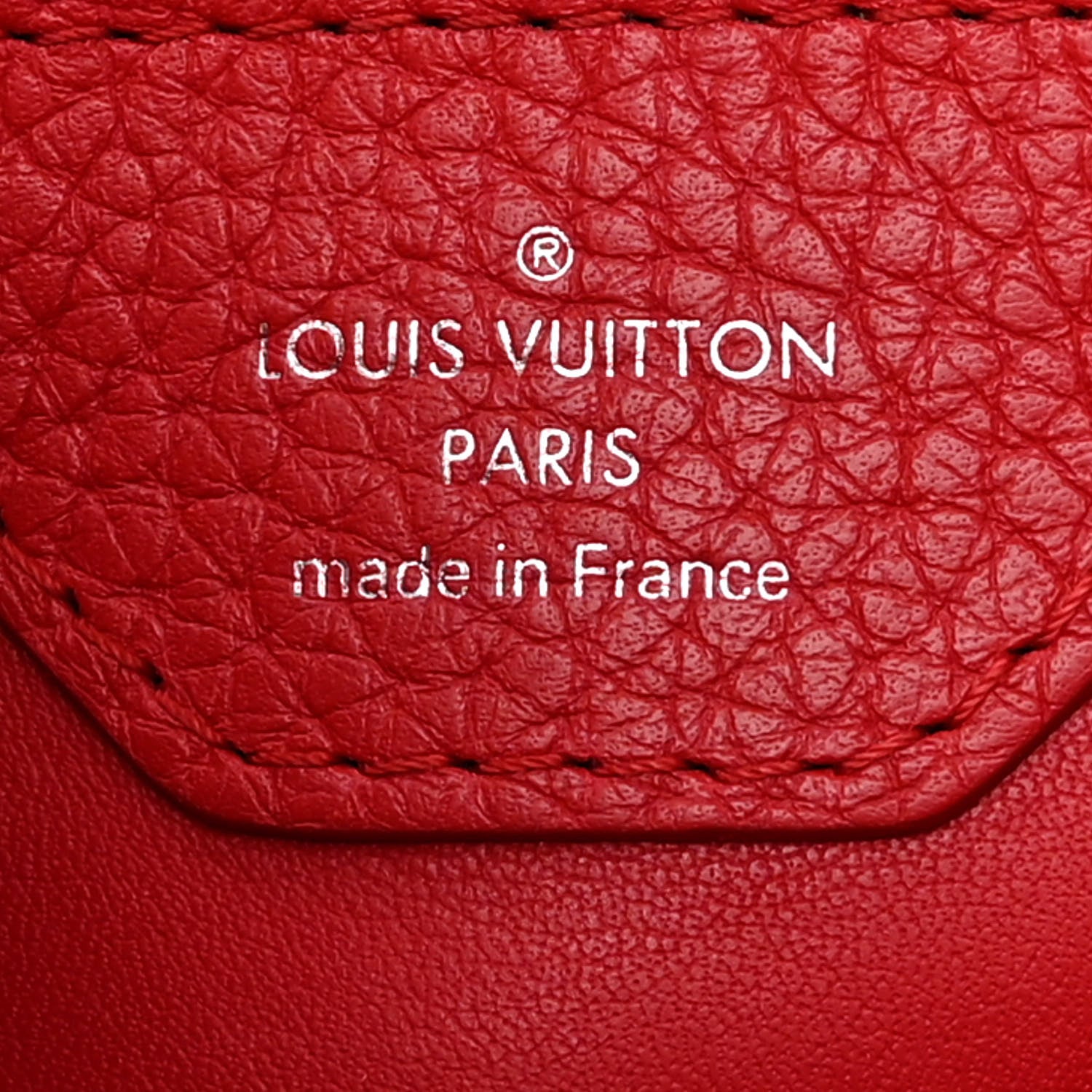 Louis Vuitton Taurillon Snakeskin Capucines BB Rubis 6 of 18