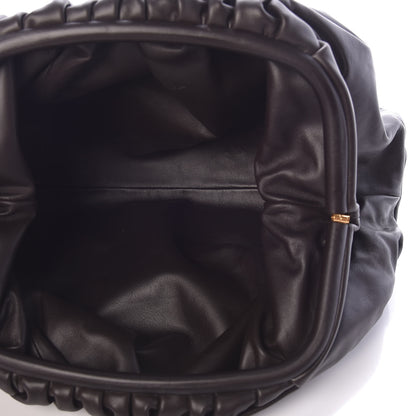 Bottega Veneta Smooth Butter Calf The Pouch Oversized Clutch Fondente 5 of 8