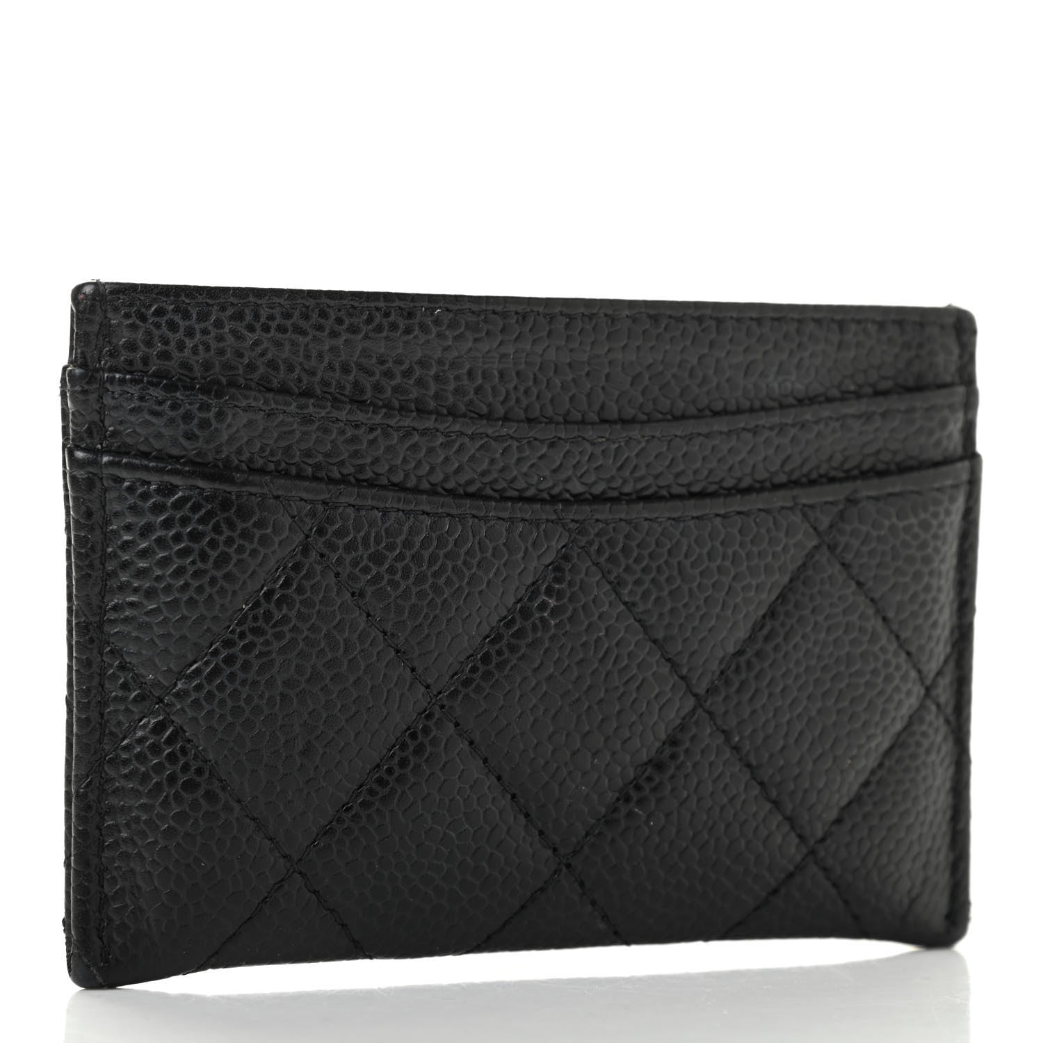 Chanel Caviar Quilted Card Holder Black 3 of 8