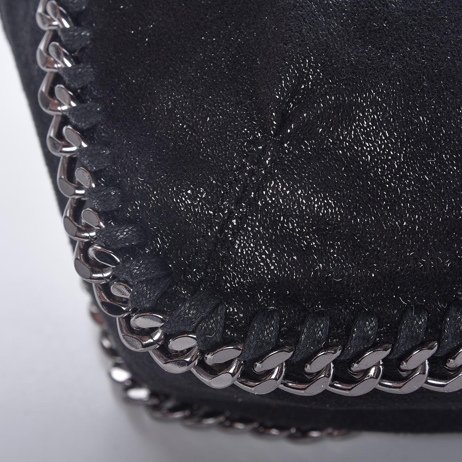 Stella McCartney Shaggy Deer Falabella Messenger Black 7 of 9