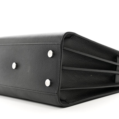 Saint Laurent Grained Calfskin Baby Sac De Jour Black 9 of 9