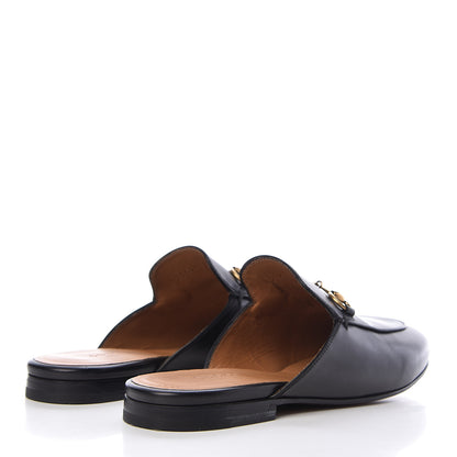 Gucci Calfskin Womens Princetown Slippers 38 Black 4 of 9