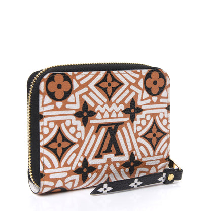 Louis Vuitton Monogram Giant Crafty Zippy Coin Purse Creme Caramel 2 of 7