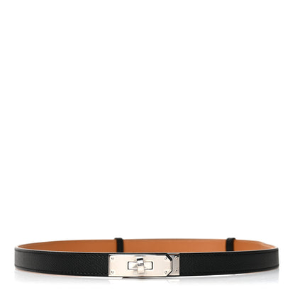 Hermes Epsom Kelly Belt Black 1 of 3
