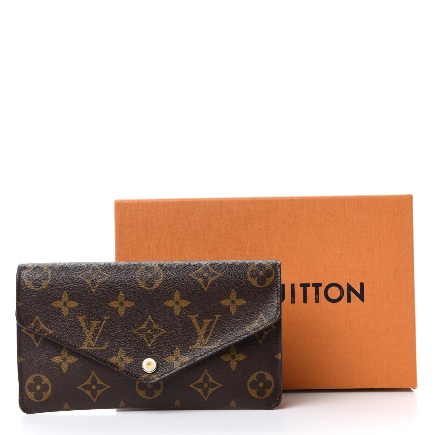 Monogram Jeanne Wallet Rose Ballerine