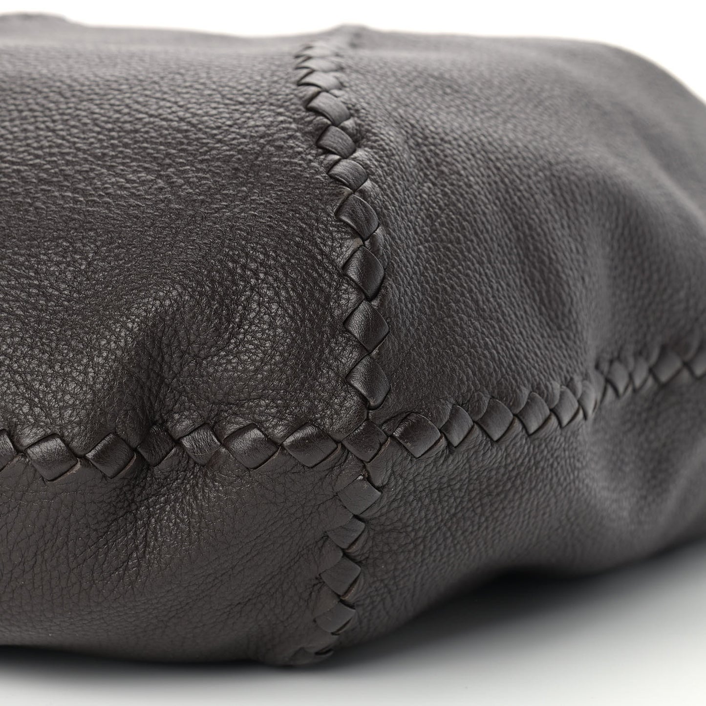 Cervo Deerskin Large Hobo Ebano