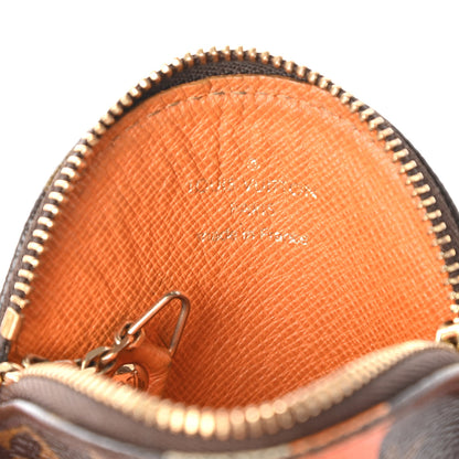 Louis Vuitton Monogram Groom Round Coin Purse 6 of 8