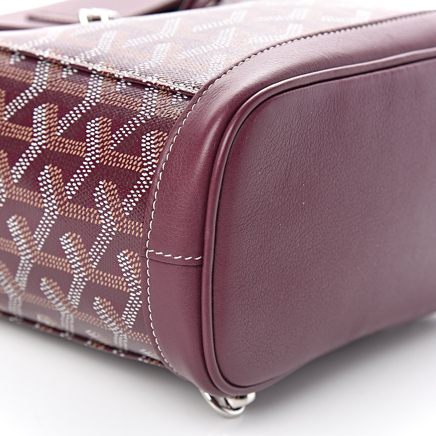Goyard Goyardine Calfskin Mini Alpin Backpack Bordeaux 8 of 9