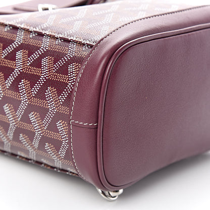Goyard Goyardine Calfskin Mini Alpin Backpack Bordeaux 8 of 9