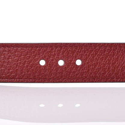 Gucci Calfskin Marmont Double G Bracelet Red 5 of 6