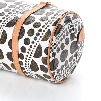 Louis Vuitton Monogram Kusama Pumpkin Dots Papillon 30 White 9 of 9