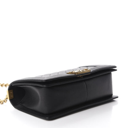Chanel Caviar Quilted Medium Boy Flap Black 4 of 11