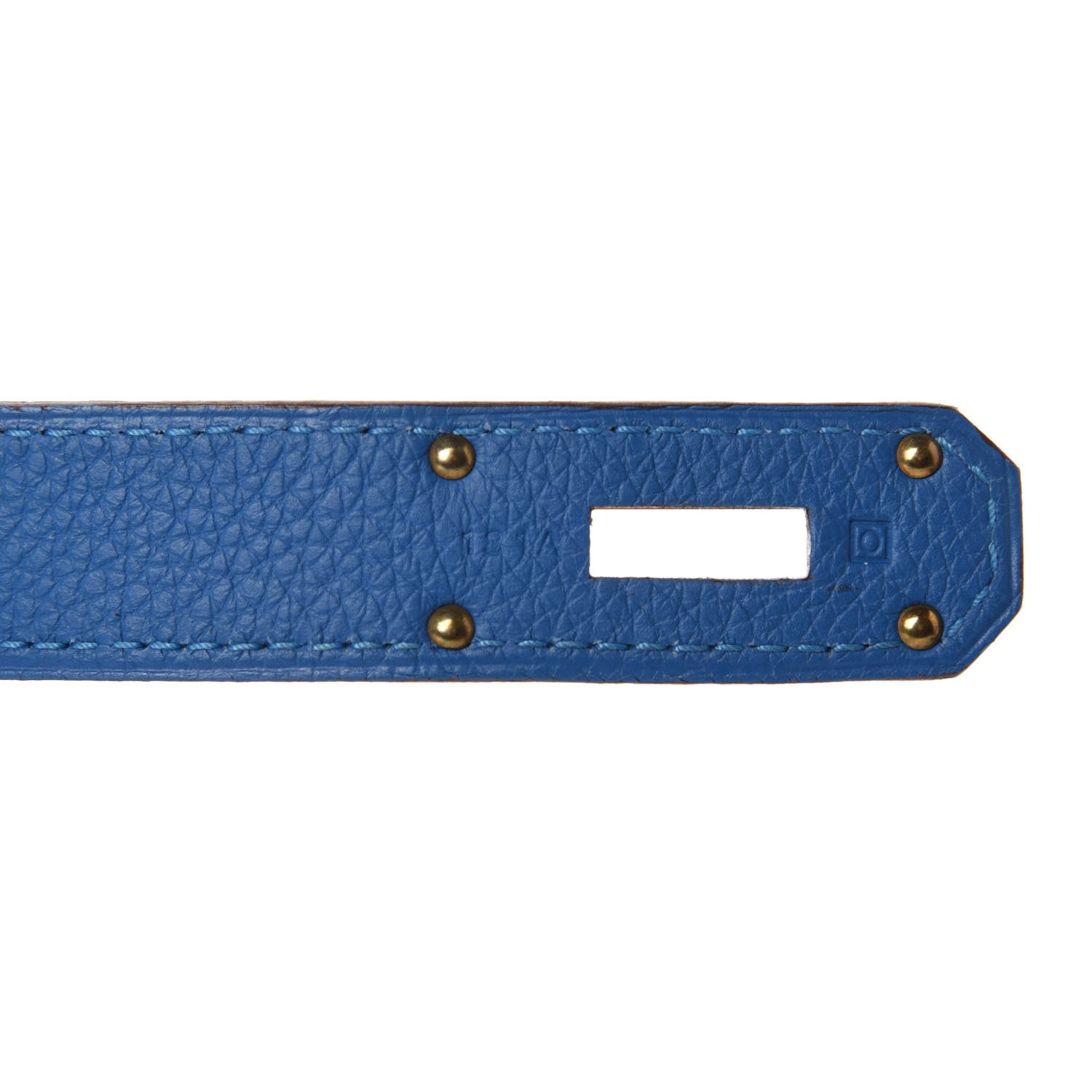 Hermes Togo JPG Shoulder Birkin II 42 Blue Izmir 9 of 11