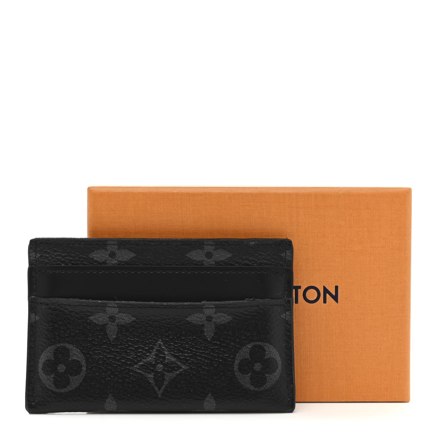 Louis Vuitton Monogram Eclipse Porte-Cartes Double Card Holder 9 of 9