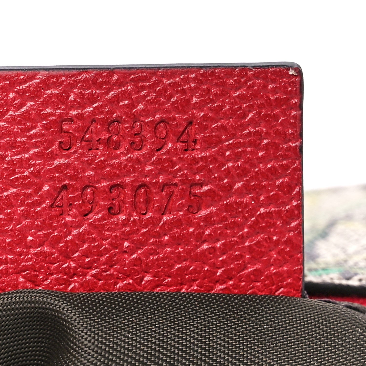 Gucci Soft GG Supreme Monogram Flora Calfskin Small Ophidia Cosmetic Case Beige Ebony Multicolor Rosso 7 of 11