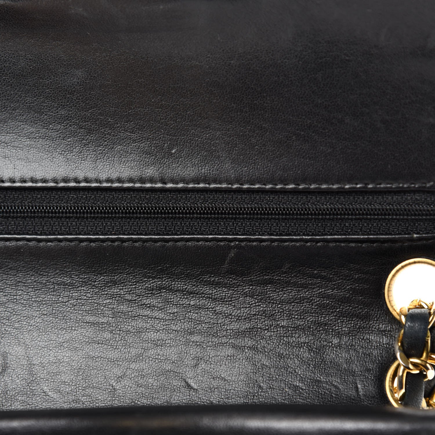 Chanel Lambskin Quilted Small Double Flap Black 8 of 18