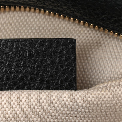 Gucci Pebbled Calfskin Small Soho Disco Bag Black 7 of 11