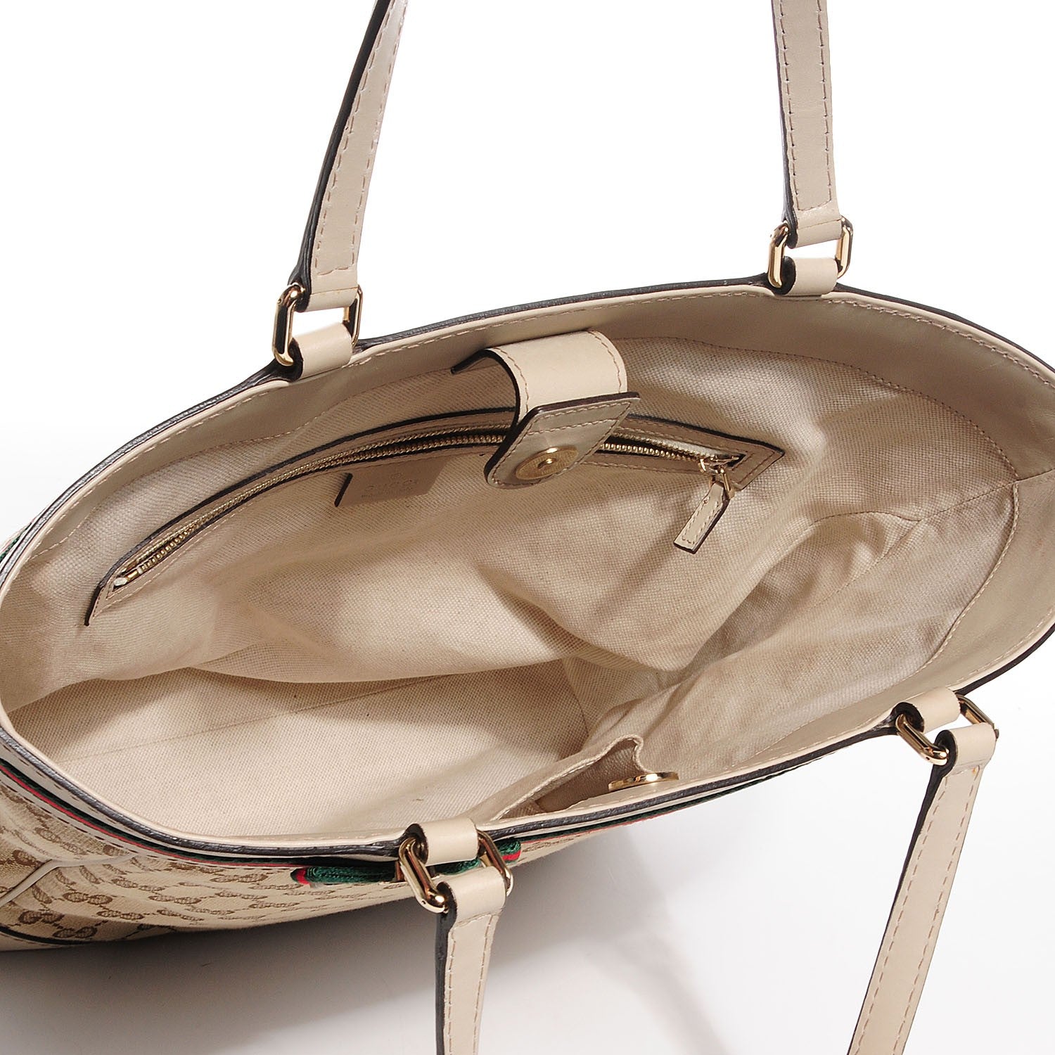 Gucci Monogram Medium Mayfair Tote Off White 5 of 7