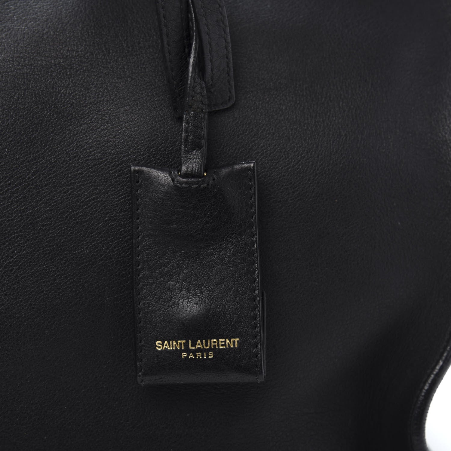 Saint Laurent Calfskin Medium Classic Y Cabas Black 10 of 12